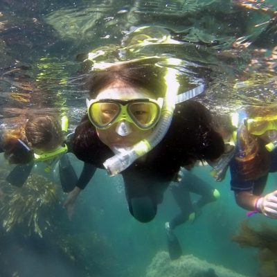 snorkeling, underwater shot